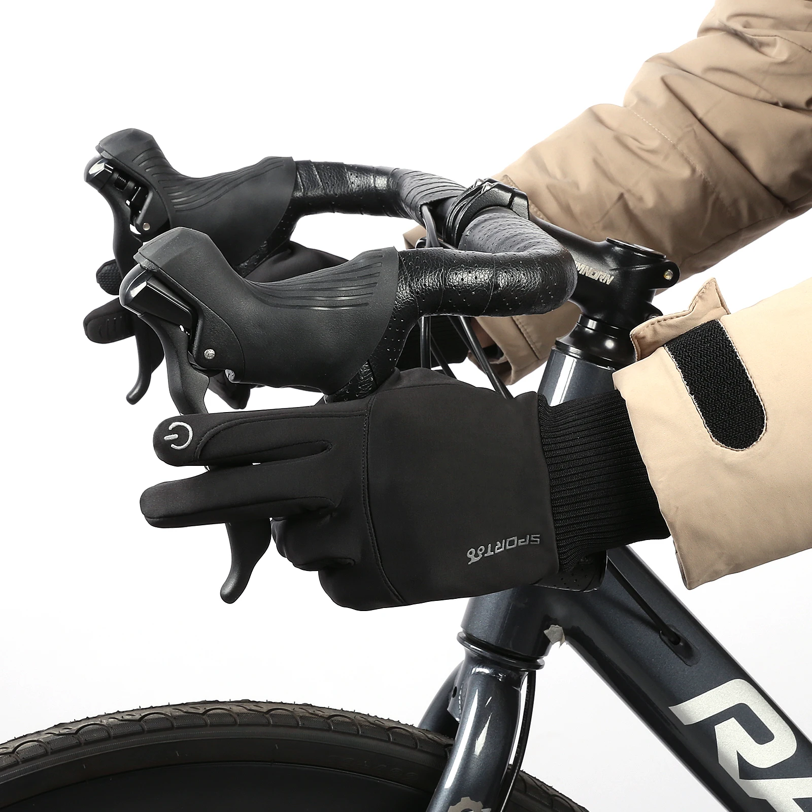 High Quality Anti Slip Outdoor sports Waterproof Warm Outdoor Winter Touchscreen Cold Winter Gloves for Men