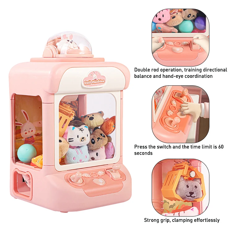 coin operated toy mini claw machines toy grabbing machine claw machine toy for kids
