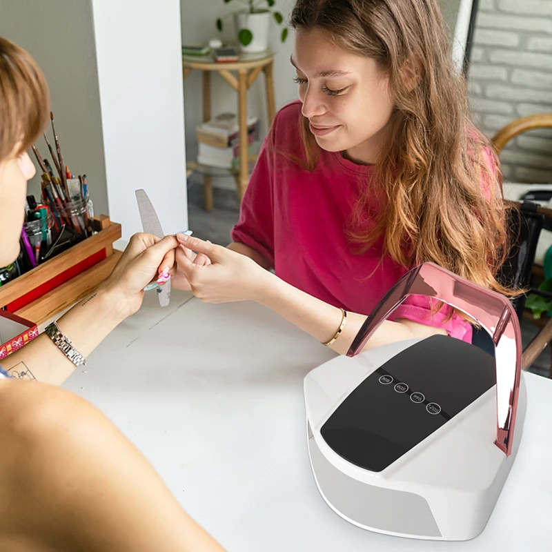 Nails Paint Dryer Rechargeable Cordless Uv Nail Lamp Wireless Professional Led Gel Polish Nail Light Dryer