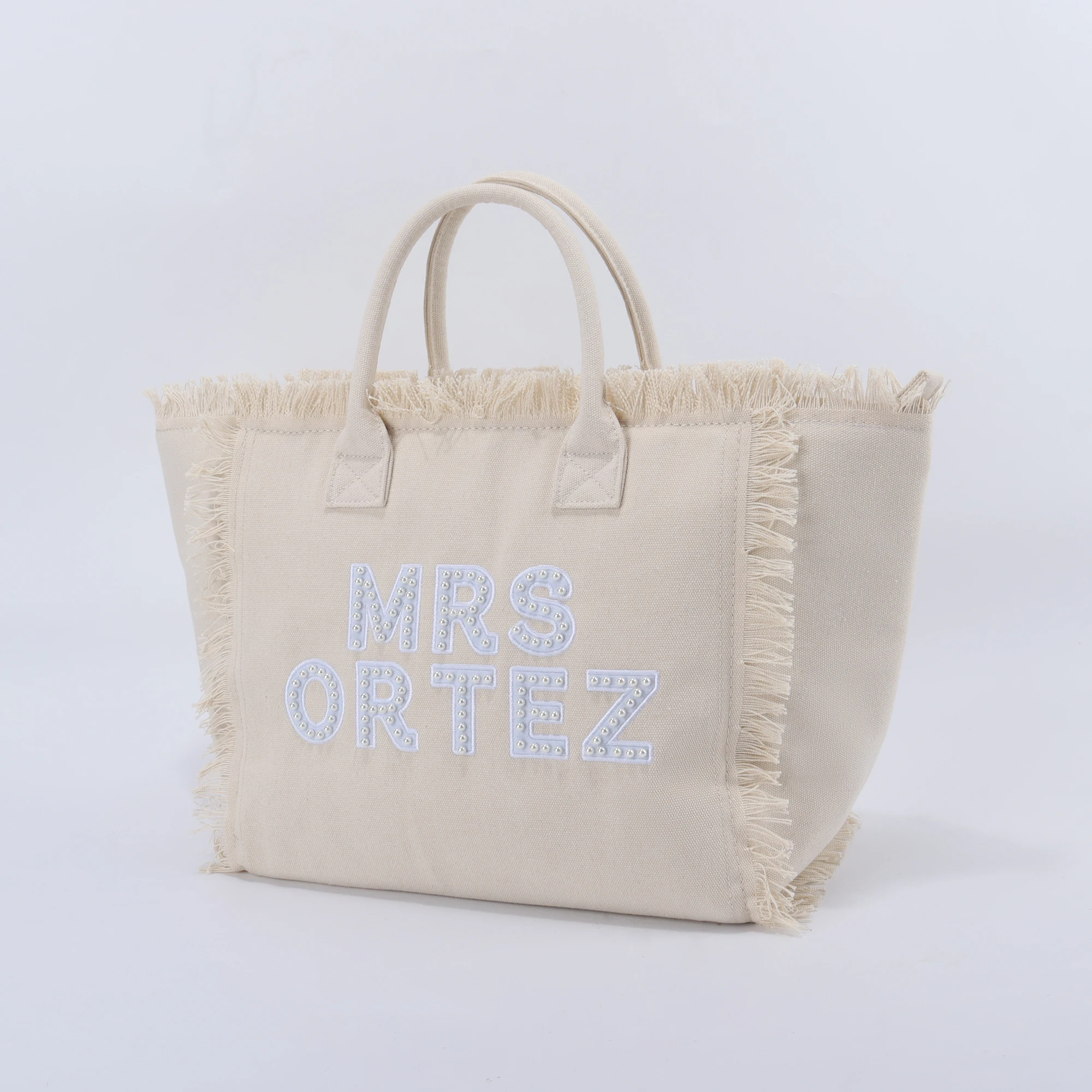 Free Shipping Candy Color  Women Handbag with Zipper Pocket Beach Tassel Fringe Large Travel Canvas Tote Bag bride tote bag