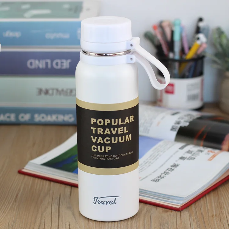 650/850/1100ml Stainless Steel Thermal Water Bottle Double Wall Vacuum Flask Sport Cup Large Capacity Travel Thermos Kettle