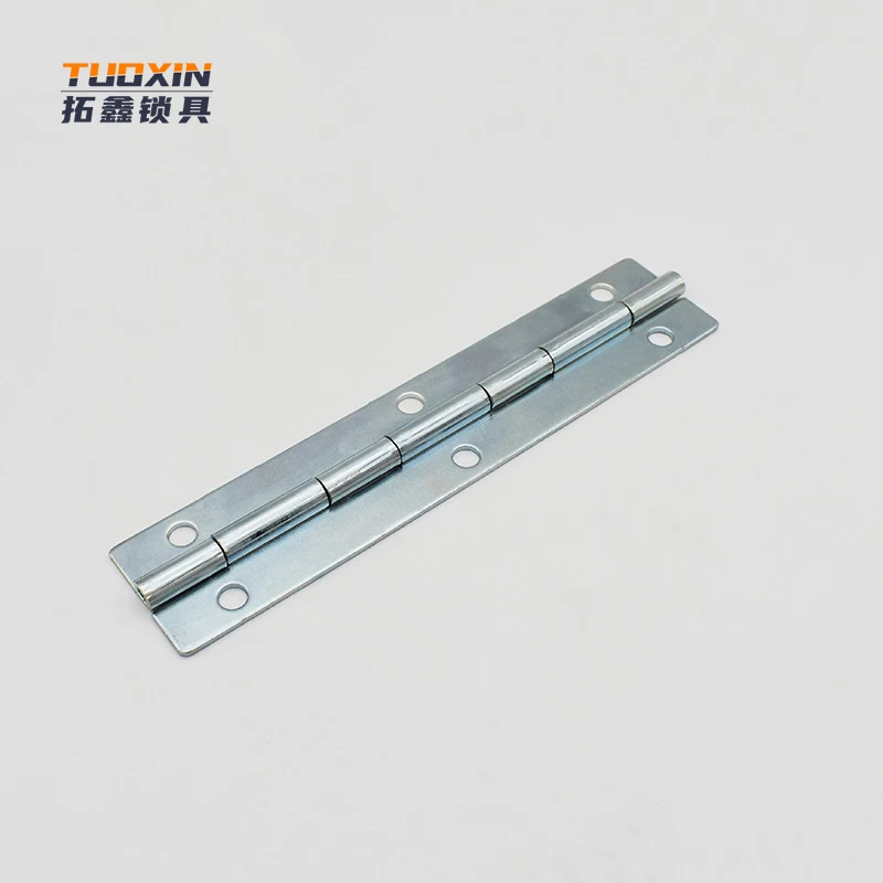 Tuoxin CL253-5 Flat open long hinge distribution box industrial hinge Stainless steel butterfly iron hinge