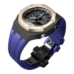 gshock original GA2100 metal case mod 316l stainless steel watch case with diamond bezel for casioak mod ga2100