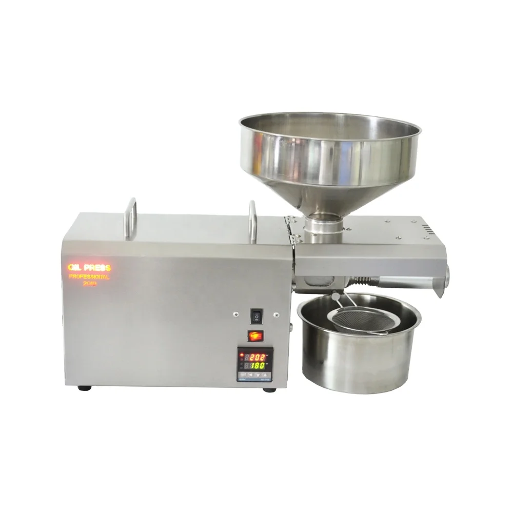 Household Mini Automatic Safflower Oil Expeller Machine Sunflower South
