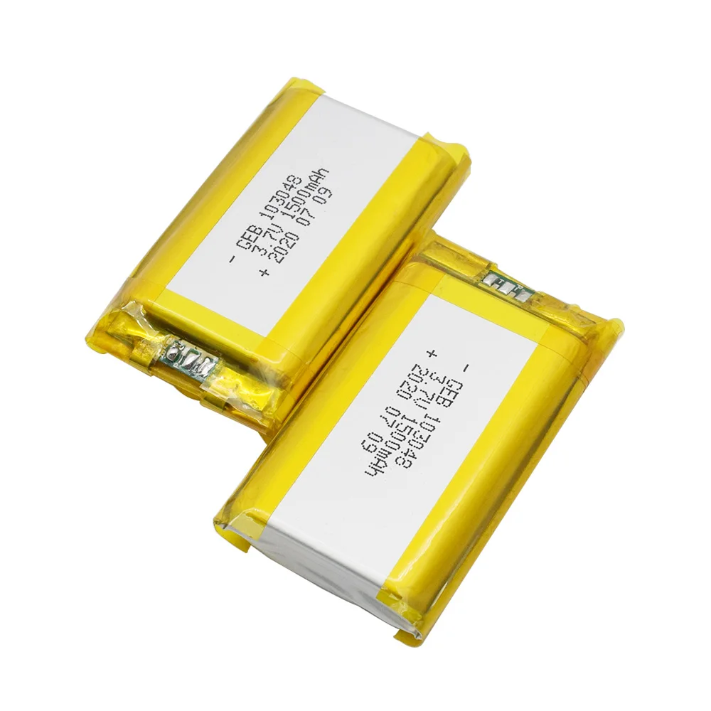 The newest 103048 3.7v 1500mAh  Electric cars  motorcycles  electronics