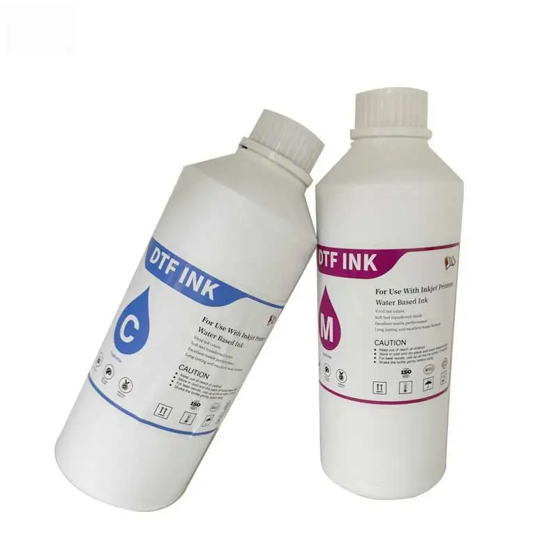 Colorful digital printing inkjet t shirt print sublimation dtf printer ink refills for epson