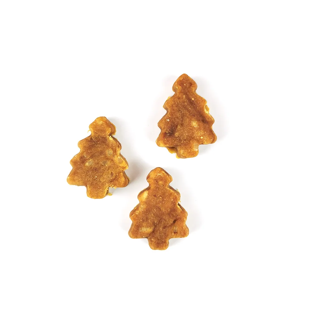 100g Xmas tree Gourmet Dog Treats Santa Paws Treats Holiday Themed Dog Biscuits