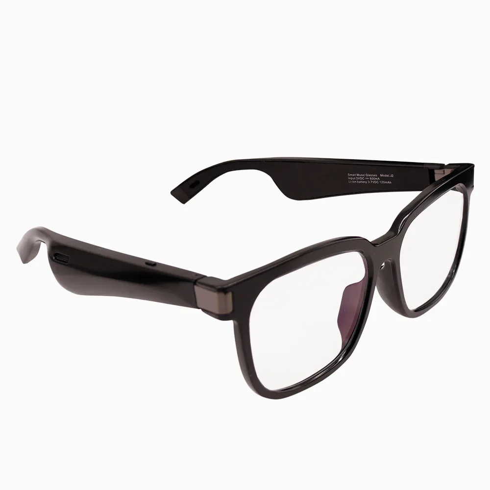 
Qualcomm 3034 Chip New Trendy 2021 Fashion cheap teenager Reading Glasses BT OEM High Quality safety Smart Glasses 