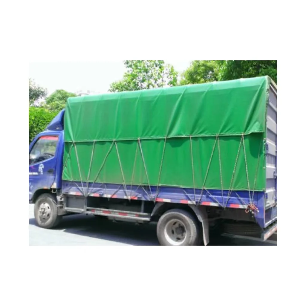 Chinese manufacturers  PVC material  waterproof polyester tarpaulin for truck cover in low price