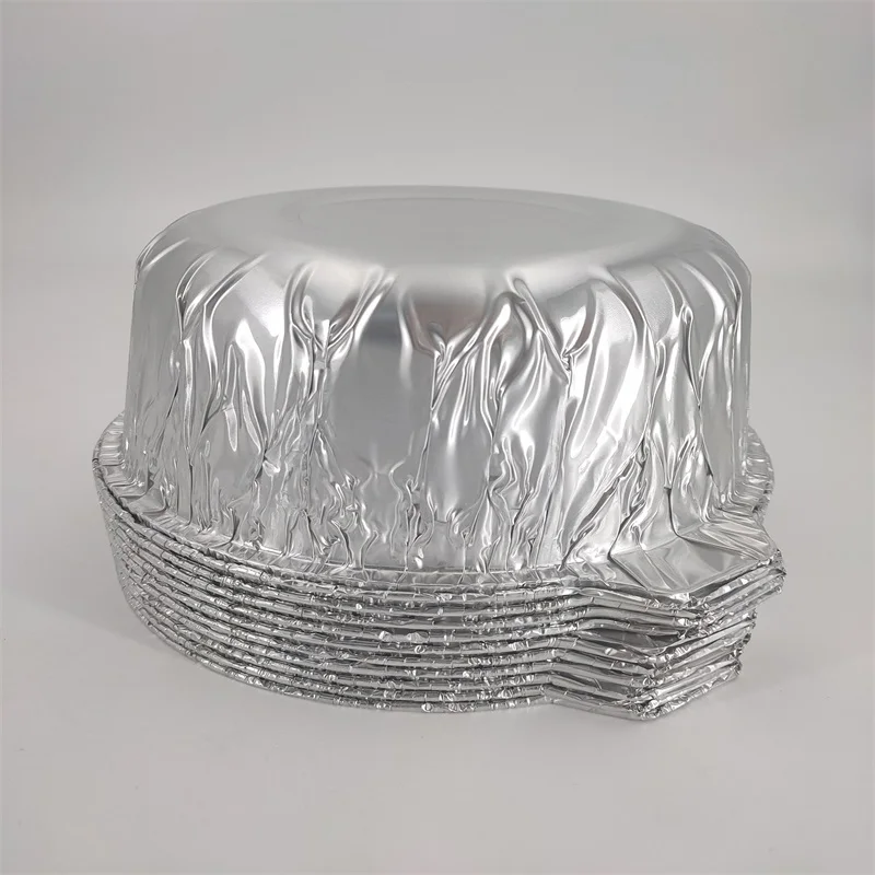 High Quality Disposable Round Aluminum Foil Pots Cooking Pot And Pans