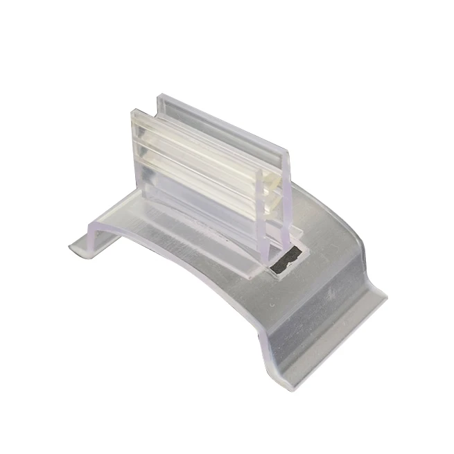 Полка для супермаркета, ПВХ пластиковая полоса для купюр, держатель для этикеток типа C, мягкий зажим для зубов, держатель для этикеток