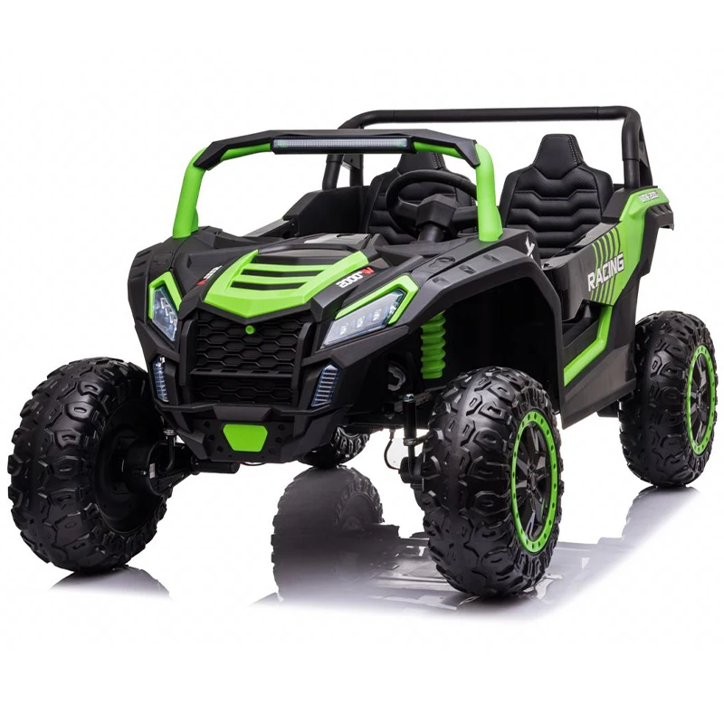 2024powerful rechargeable electric utv car for children 24V kids ride on car with two seat