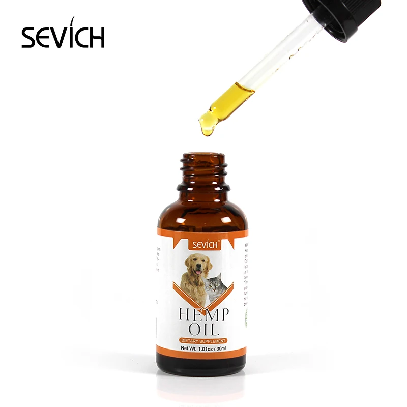 OEM professional beieyou pets use 1500mg organic extract 100% hemp seed oil for dogs
