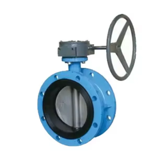 Custom 4 Inch EPDM Electric butterfly Valve Turbine Handle Universal-Pneumatic Electric Manual Hydraulic  Wafer Butterfly Valve