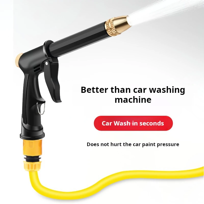 NEW Hose Nozzle Spray Gun for Watering Plants High Pressure Rear Dog Car Washing Garden Hose Nozzle Sprayer
