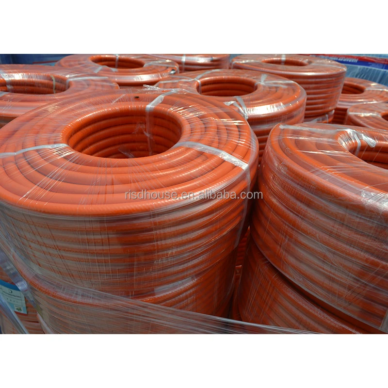 Risd Agriculture Flexible 8Mm Pvc Braided Reinforced Spray Water Air Pipe Spray High Pressure Hose