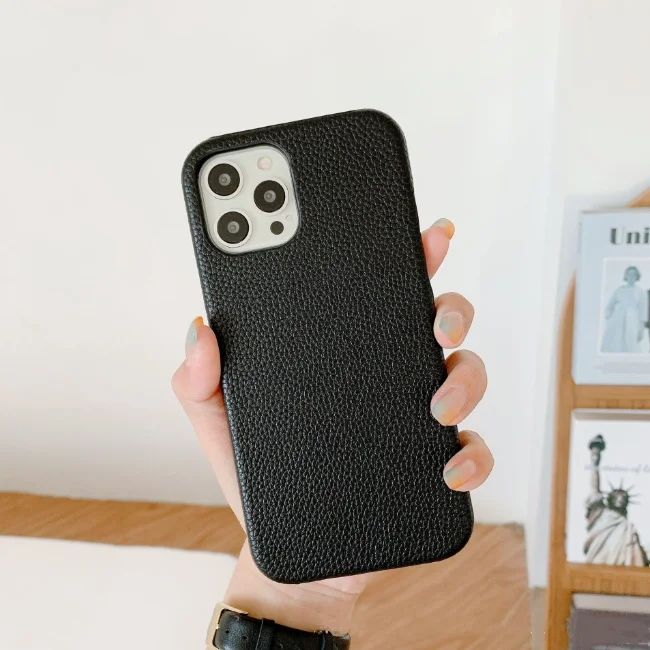 Лидер продаж аксессуары для телефонов премиум-класса кожаный чехол iPhone 15 14 13 12 Pro флип-чехол оптовая продажа