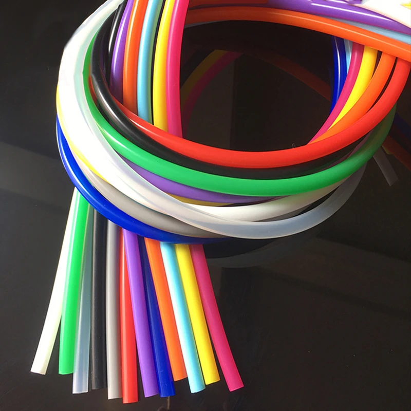 High Temp Resistant Large Diameter Platinum Flexible Inflatable Silicone Rubber Tube Hose