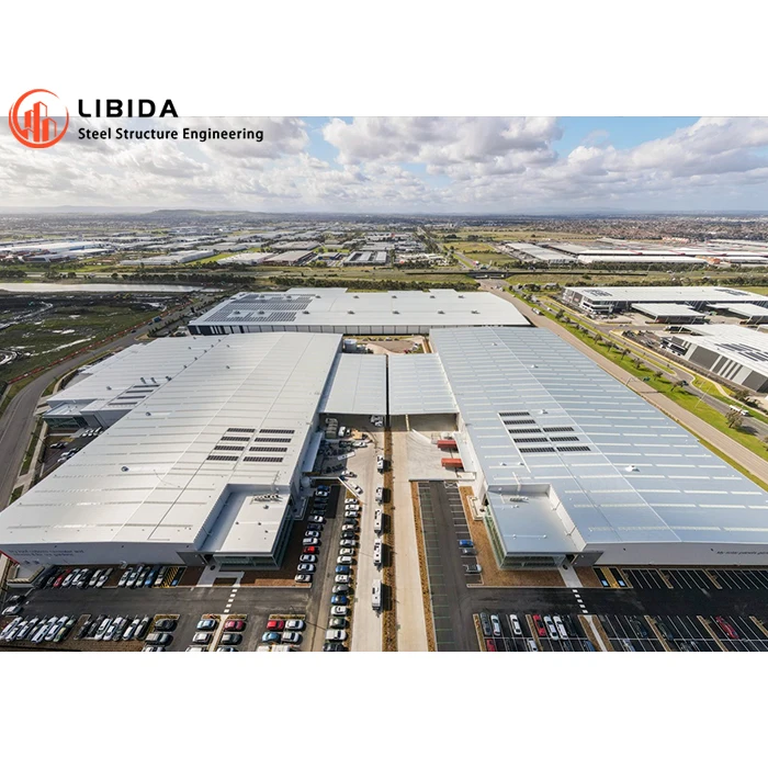 Construction Prefabricated And Prefab Workshop / Office Warehouse Steel Structure Building Warehouse