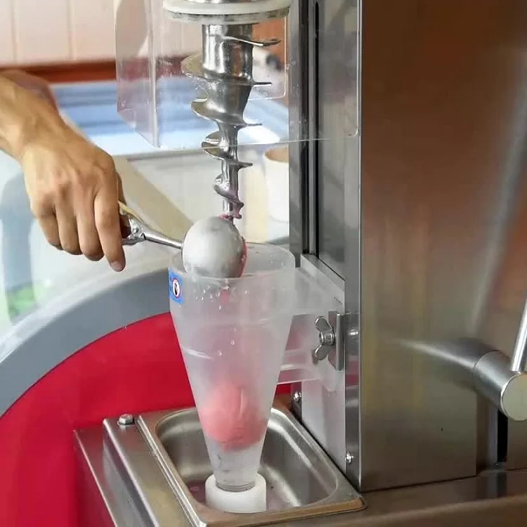 Original Factory Soft Blender Stand Mixer Ice-cream Stainless New Zealand Real Fruit Ice Cream Machine