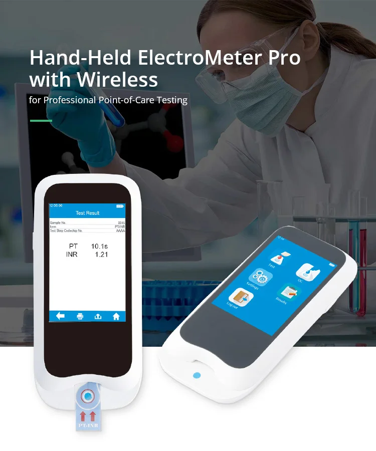 Blood coagulation analyzer automatic coagulation blood machine semi automatic blood coagulation analyzer
