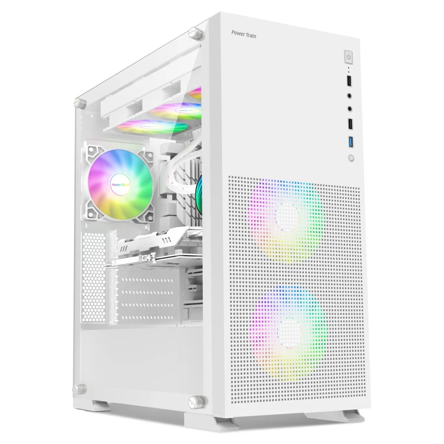 Custom New Style Gaming Casing Computer Cases&Towers Aluminum PC Case E-ATX ATX M-ATX Desktop Cabinet