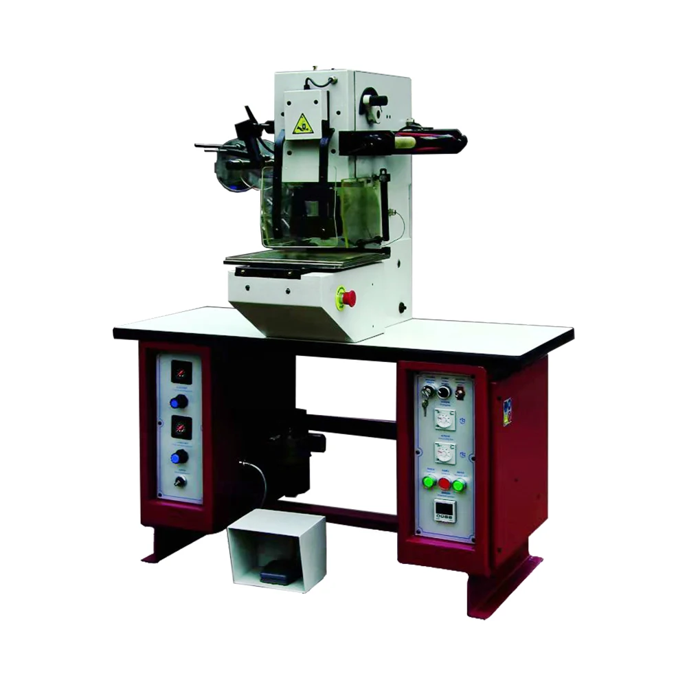 shoe insole printer molding  making machine for gold-stamping and embossing process of sole, leather, rubber and plastic