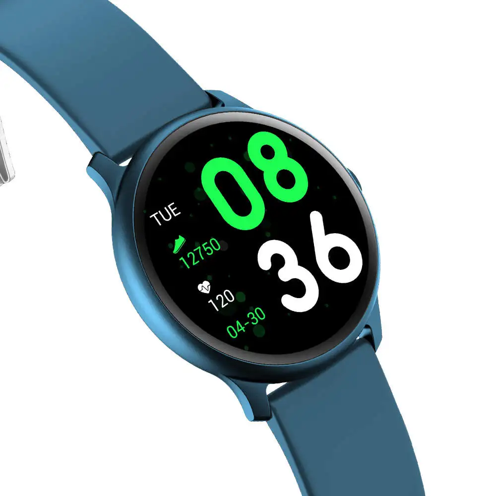  2021 KW19 Pro Full Touch Screen Women Waterproof Sport Smartwatch For IOS And Android Smart