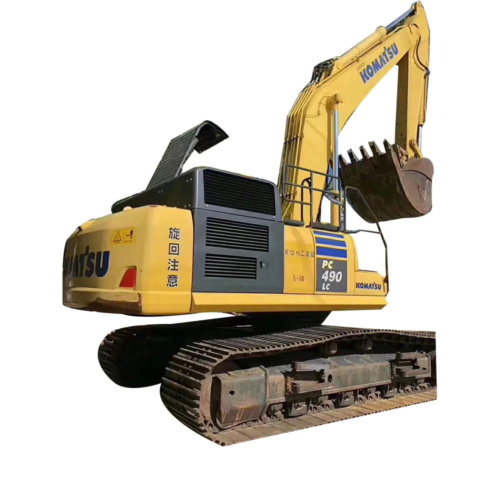 Японский бренд б/у komatsu 490lc дешевая распродажа в Китае большой экскаватор хороший внешний вид высокое качество