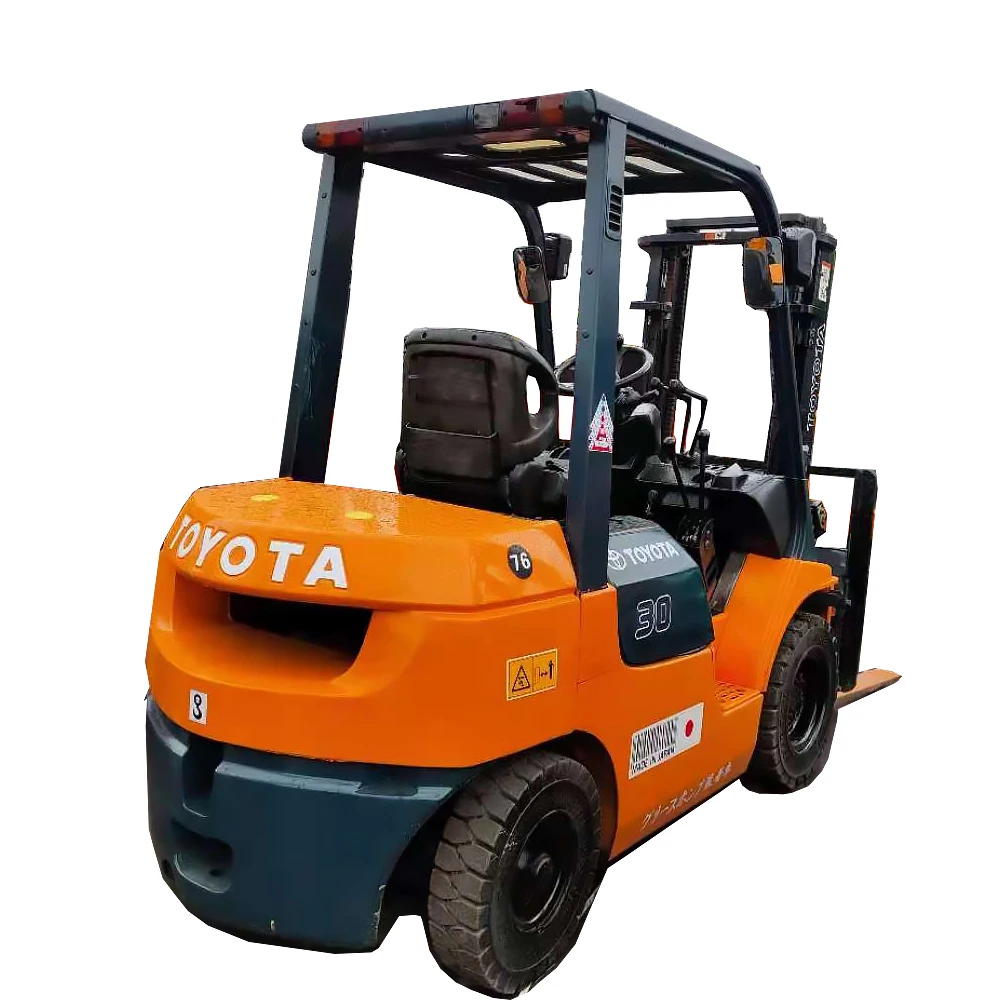 Used Diesel Forklift Toyota 3 Ton Fork Lift Truck for Sale in High Quality