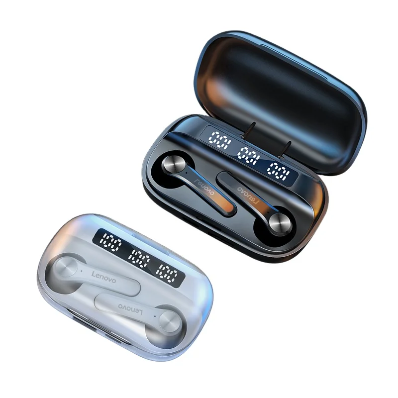 Lenovo QT81Waterproof Touch Control TWS Headsets Deep Bass earbuds Wireless Earphone Lenovo QT81