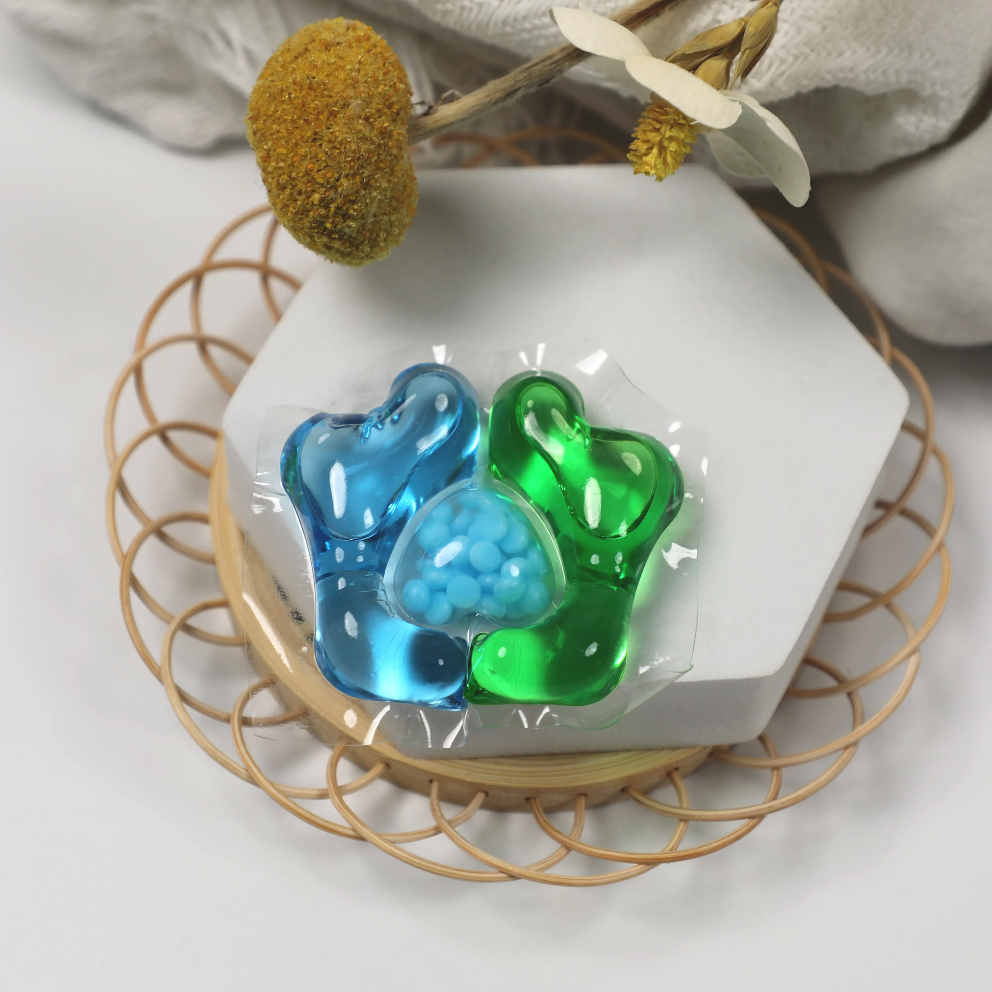 IKEDA OBM/OEM 3 in 1 Competitive Price Laundry Pods scent beads washing capsules detergent for Clothes Manufacturer