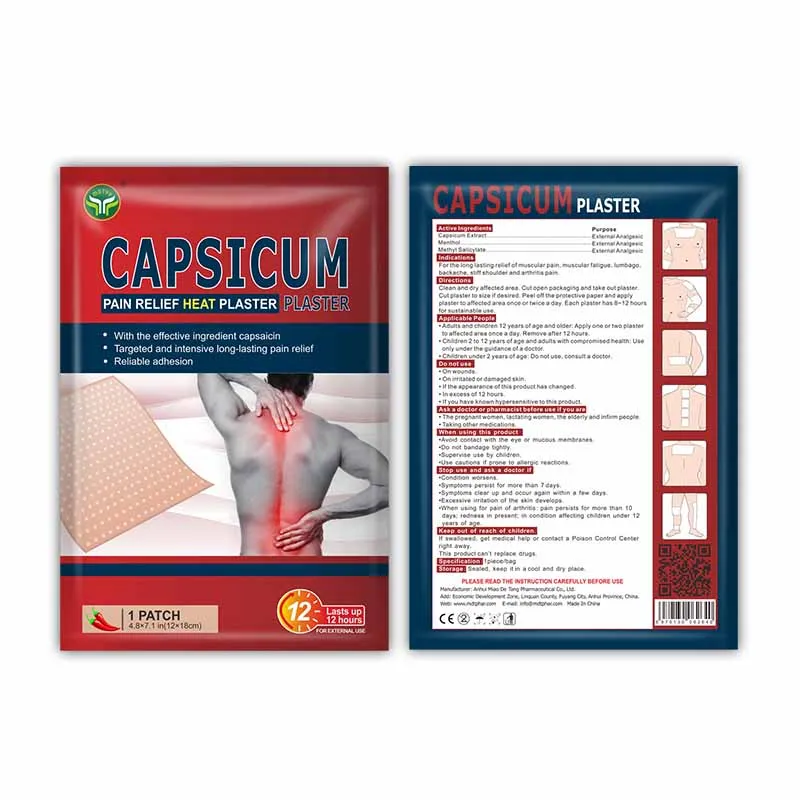 Rehabilitation Therapy Supplies Best Selling Pain Relief Patches Lion Porous Capsicum Plaster