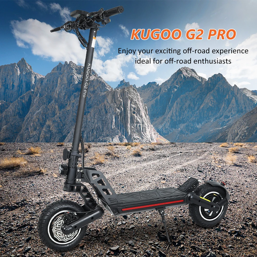 Электрический скутер KUGOO G2 PRO 10 дюймов 48 В 15 А 800 Вт максимальная скорость 50 км/ч максимальное