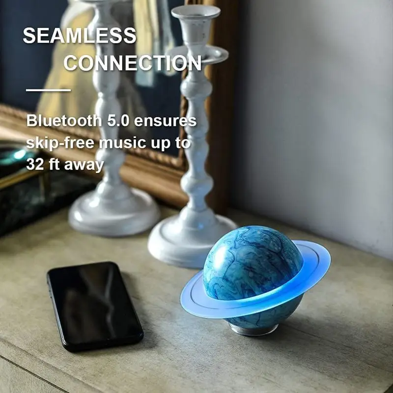 Smart LED ночник лампа окружающего освещения с синхронизацией seting USB зарядка планета музыкальным светом лунный свет для вечерние спальня домашний