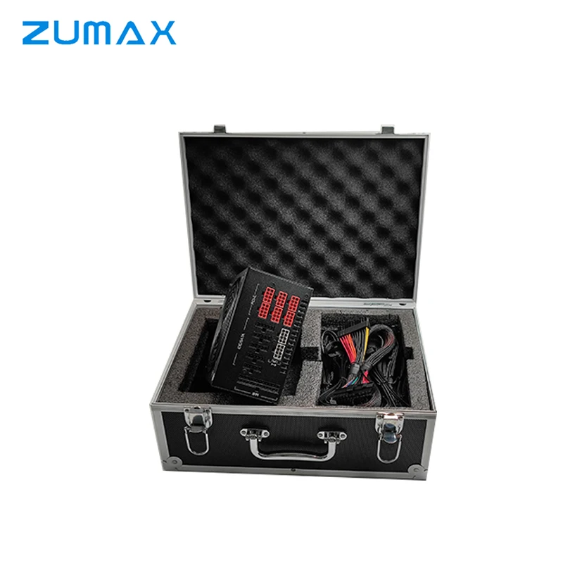 ZUMAX Лидер продаж Новый 2000 Вт 1800 ATX импульсный источник питания 220 В блок 90 Plus