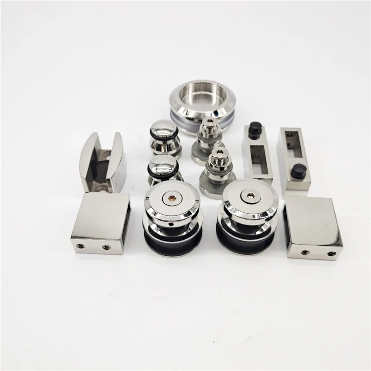 Best selling Sliding shower door glass hardware, sliding glass door fittings, sliding door system