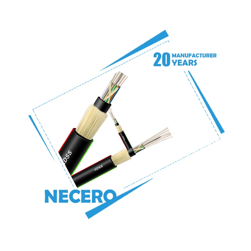  Волоконно-оптический кабель Adss с сертификатом Anatel Necero 20 лет ODM производство G.652 кабели для воздушной