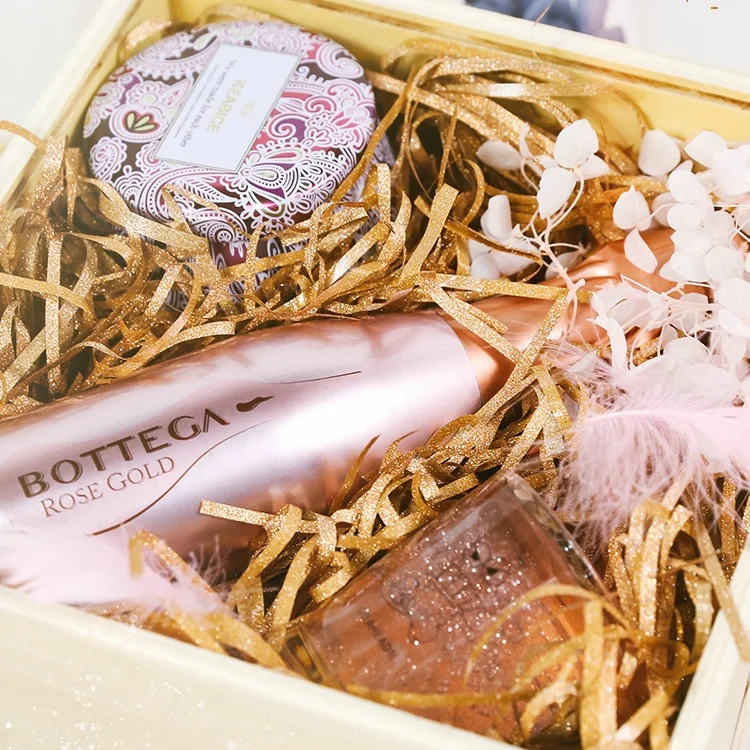 1KG Glitter Shredded Paper Crinkle Paper Raffia Paper Grass Package Filler Filling for Gift Wrapping Basket