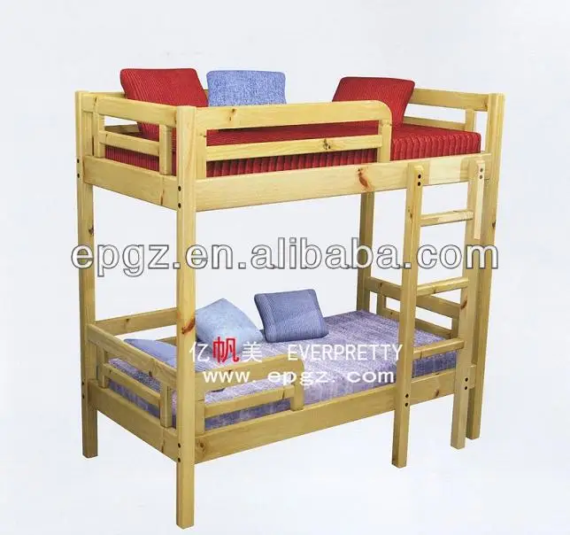 School Furniture Dormitory Furniture Children Bedroom Wooden Bunk Bed Customized Available For Children Kids Student