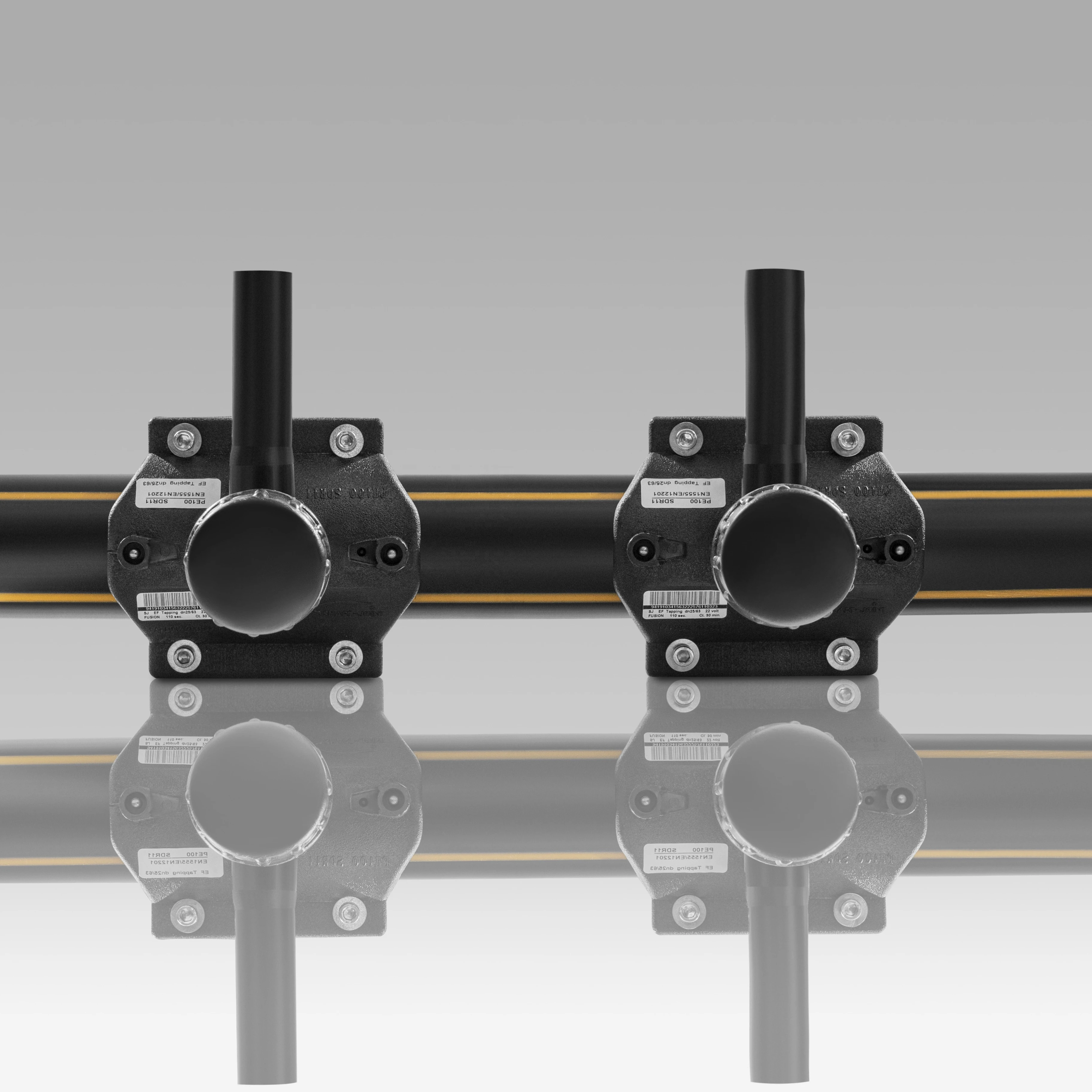pe tapping tee saddle branch hdpe tapping saddle