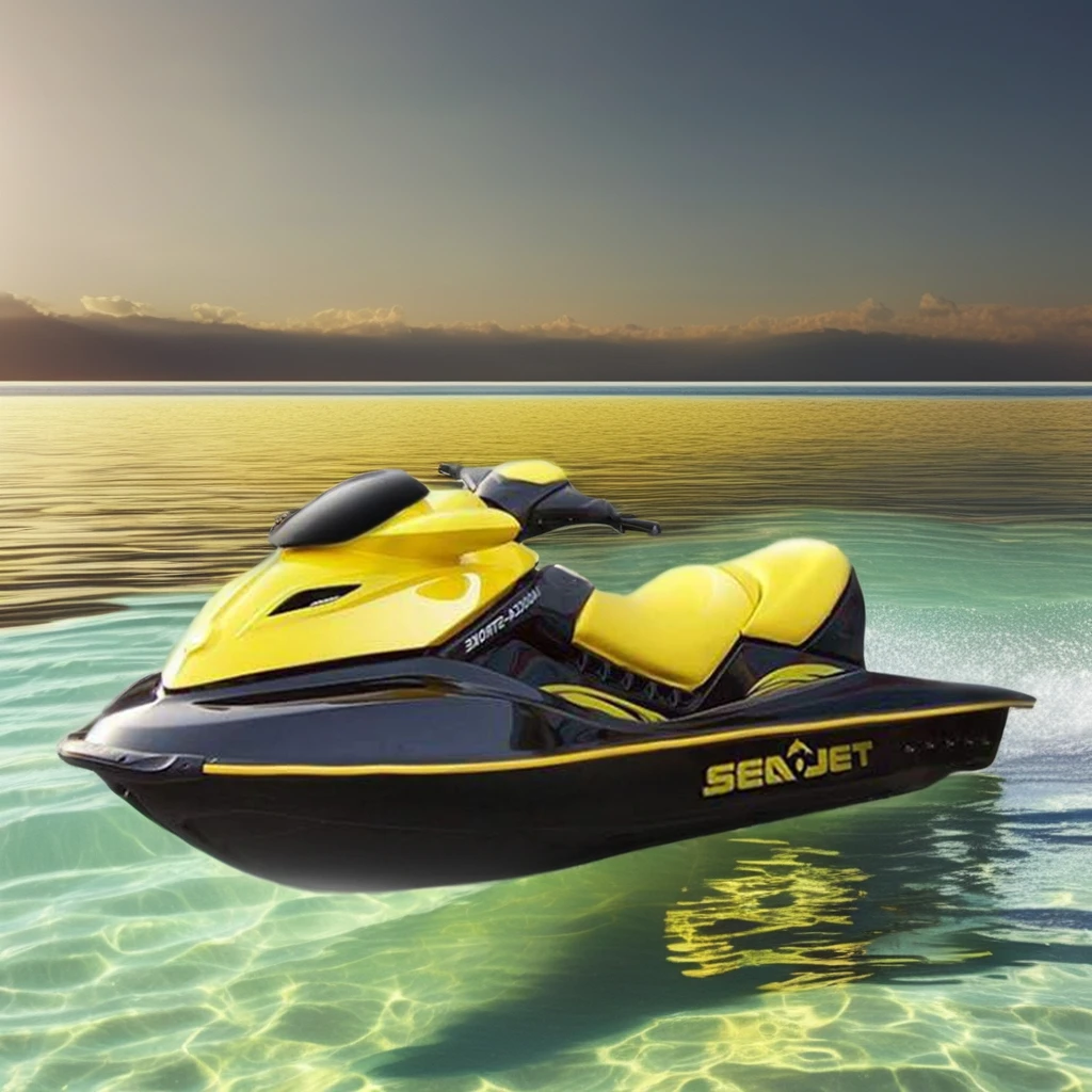 China Offers Cheap Private Sailor 1400cc Jet Ski Fiberglass Personal Water Boat with 4 Stroke Engine Motorboat for Sale
