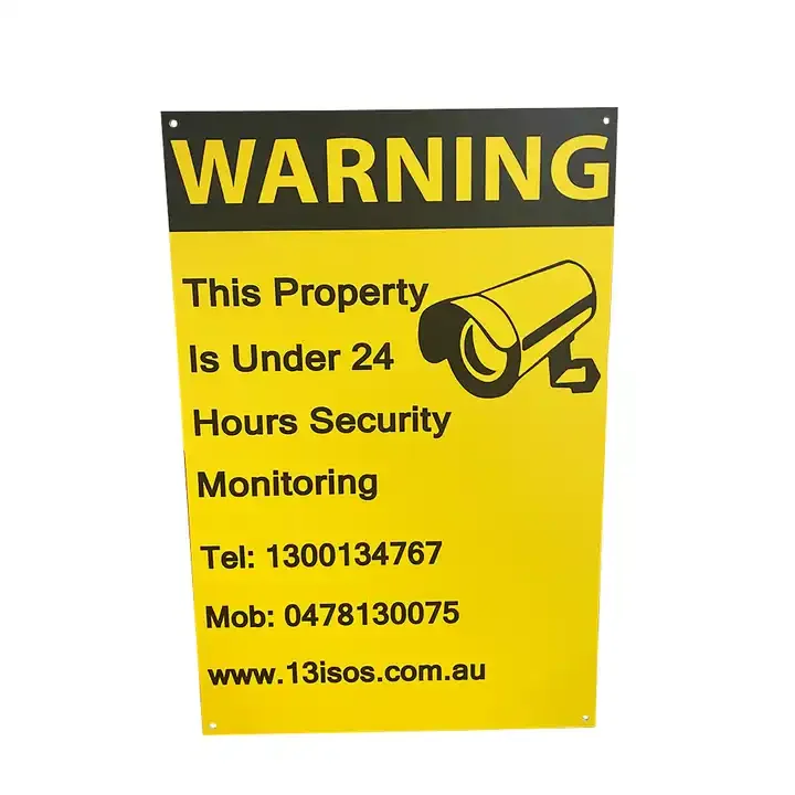 Factory Directly custom size Popular Decorative Plastic Yard Signs Garden Warning Message Board Sign subway & bus