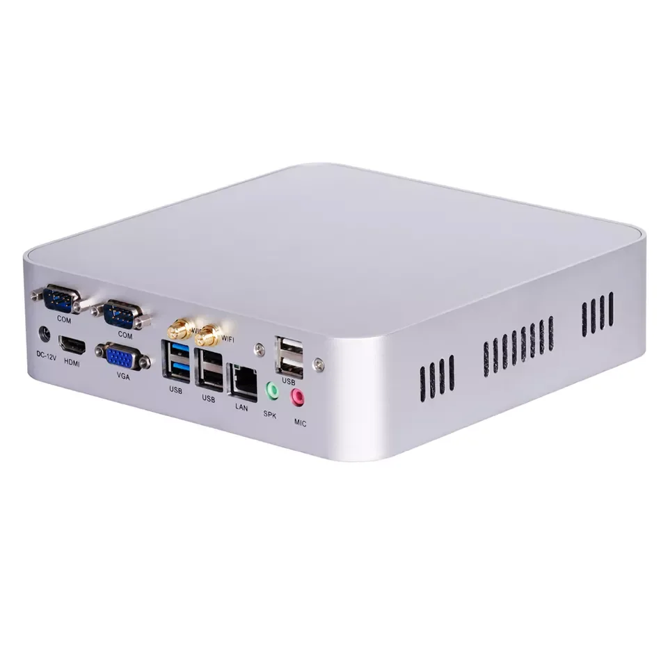 1037U 2117U I3 3217U I5 3317U I7 3517U J1800 J1900 CPU WIFI SSD128G 2 RS232 6 USB Barebone Mini PC x86