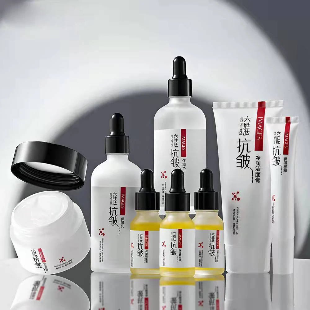 Customized Package Accepted Anti Aging Moisturizing Hydrating Face Cream BB Cream Travel Skin Care Gift Set