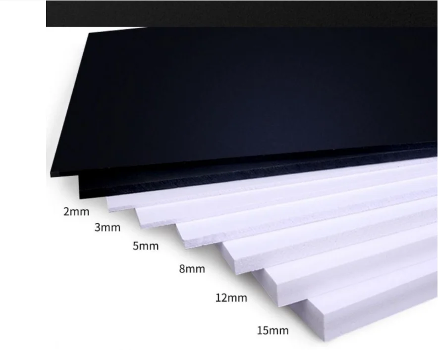 Ningxi factory price High Quality pvc foam board Komatex BoardPVC Foam Panel Rigid PVC Sheet