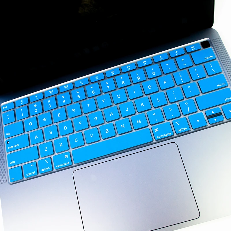  Версия США анти-вода аксессуары для ноутбука клавиатура чехол Macbook Air 13 дюймов 2018