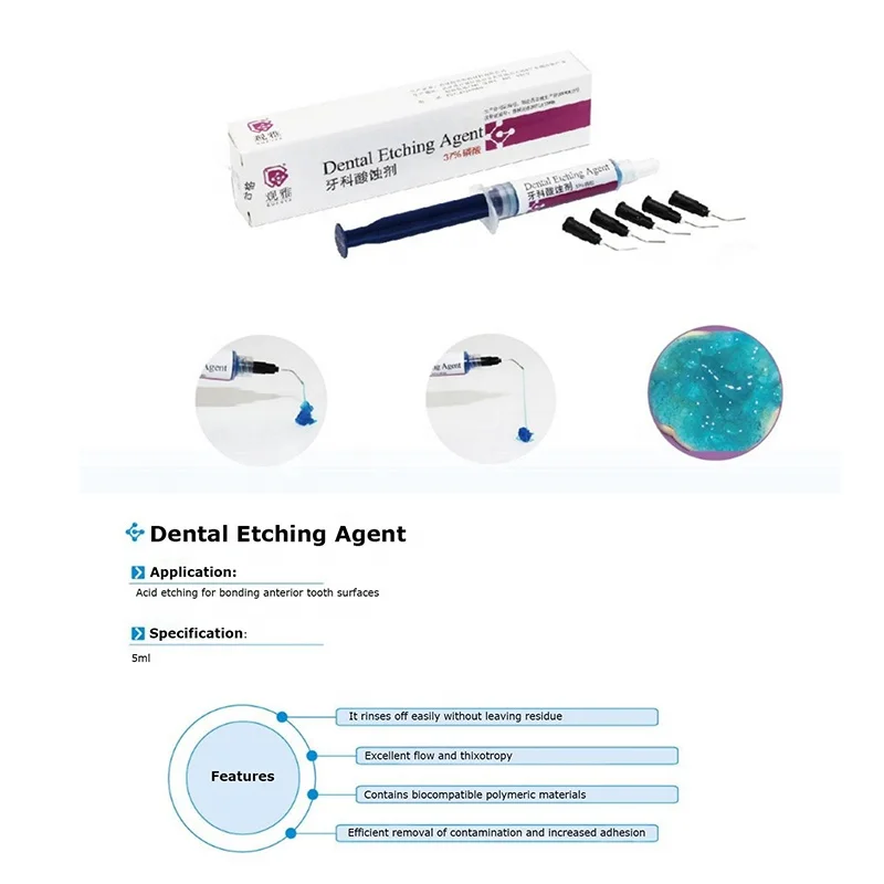 Dental Etching Agent Total Etch Light Cure Adhesive 5ml Dental Bonding Agent dental glue dental material