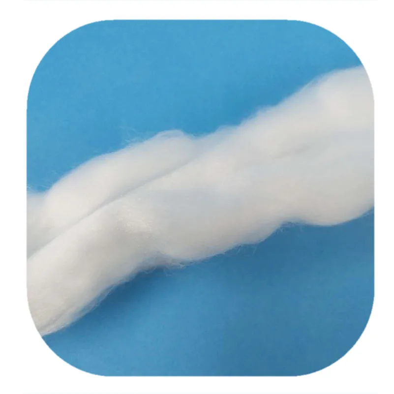 Polyamide nylon 6 staple fiber tops 2D*88mm semi-dull raw white virgin for wool yarn