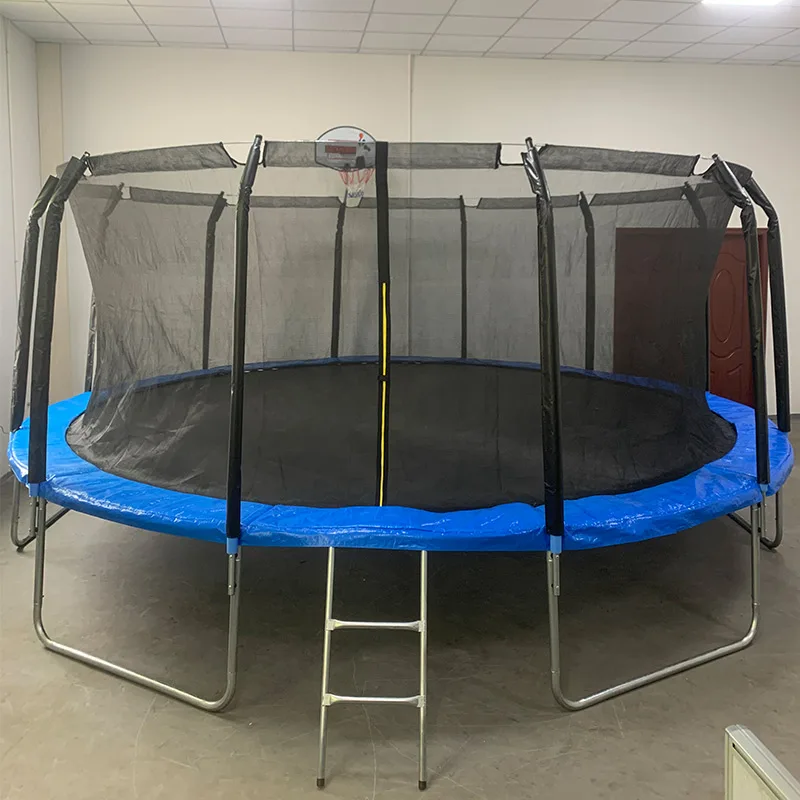 Big Children Trampoline  6FT 8FT 10FT 16FT large trampolines with Colorful cover